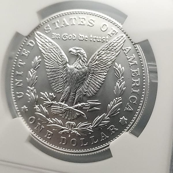 2021 S Morgan First Day Of Issue MS70 NGC - Image 7