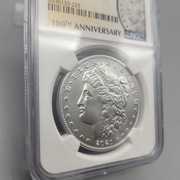 2021 CC Morgan First Day Of Issue Ms70 NGC - Image 3
