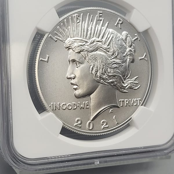 2021 NGC MS70 Peace Dollar First Releases - Image 3