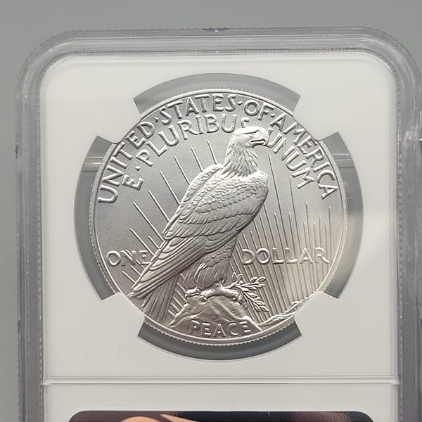 2021 NGC MS70 Peace Dollar First Releases - Image 5