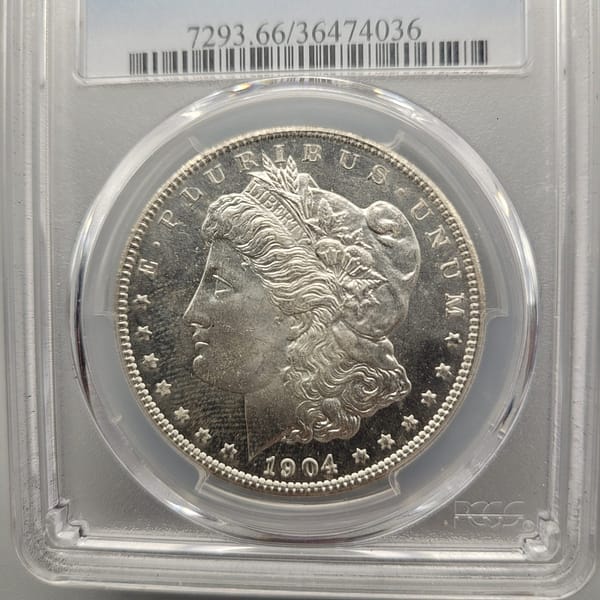Morgan 1904-0 MS66PL PCGS $1 - Image 4