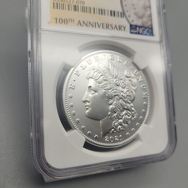 2021 O Morgan First Day Of Issue Ms70 NGC - Image 3