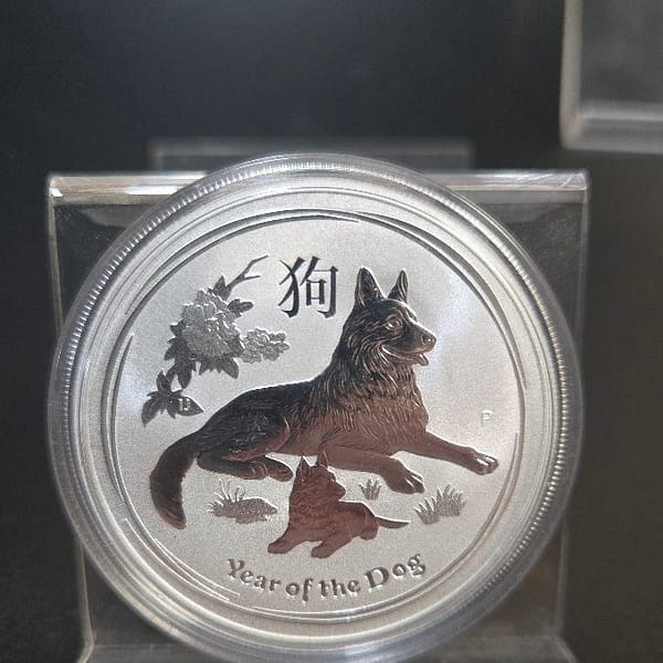2018 Australia Year Of The Dog 1 oz Silver