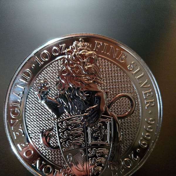 2017 GB 10 oz Silver Queen’s Beasts Lion