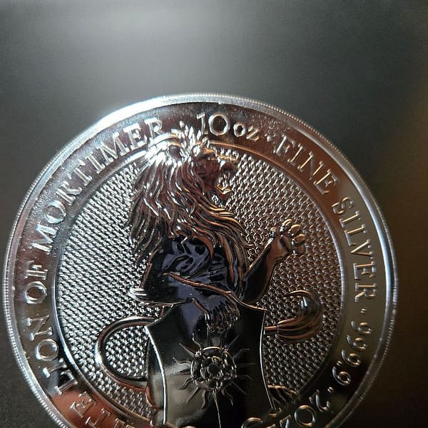 2021 Queen’s Beasts White Lion 10 oz