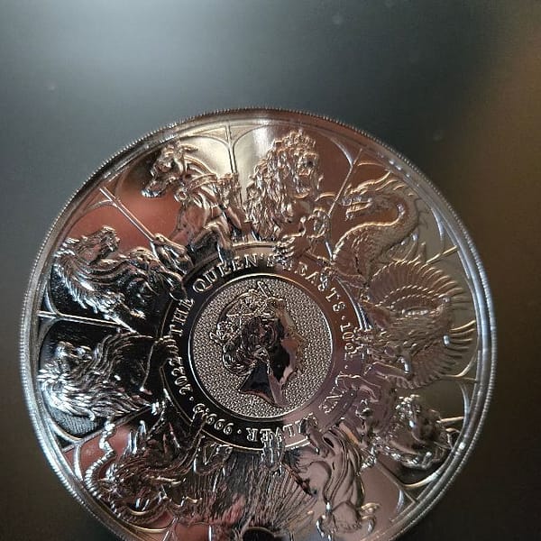 2022 GB 10 oz Silver Queen’s Beasts