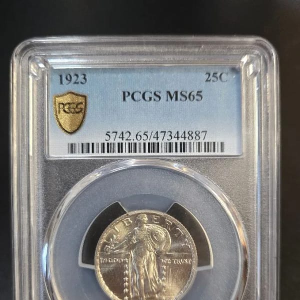 1923 Standing Liberty Quarter PCGS MS65