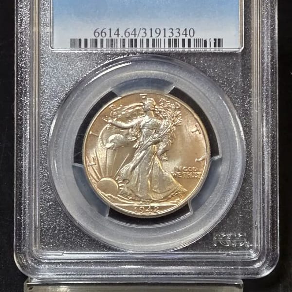 1942 Walking Liberty PCGS MS64