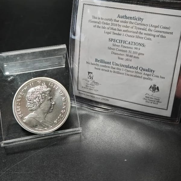 2014 1 Ounce Silver Angel