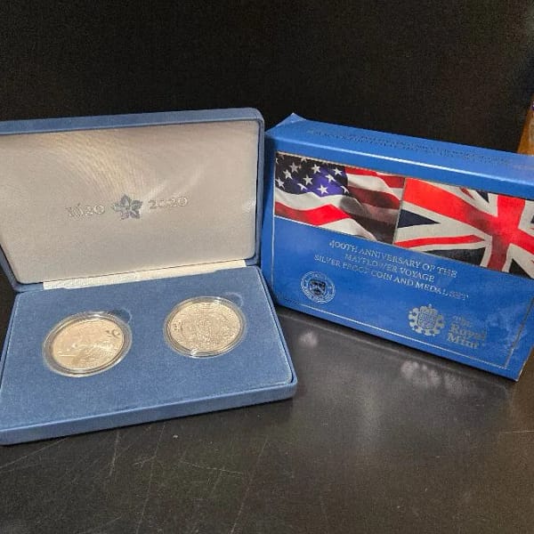 400th Anniversary Mayflower Silver Proof Set