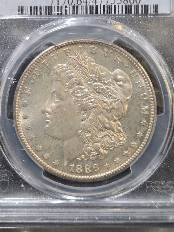 1886-S PCGS MS64 Morgan Dollar - Image 4