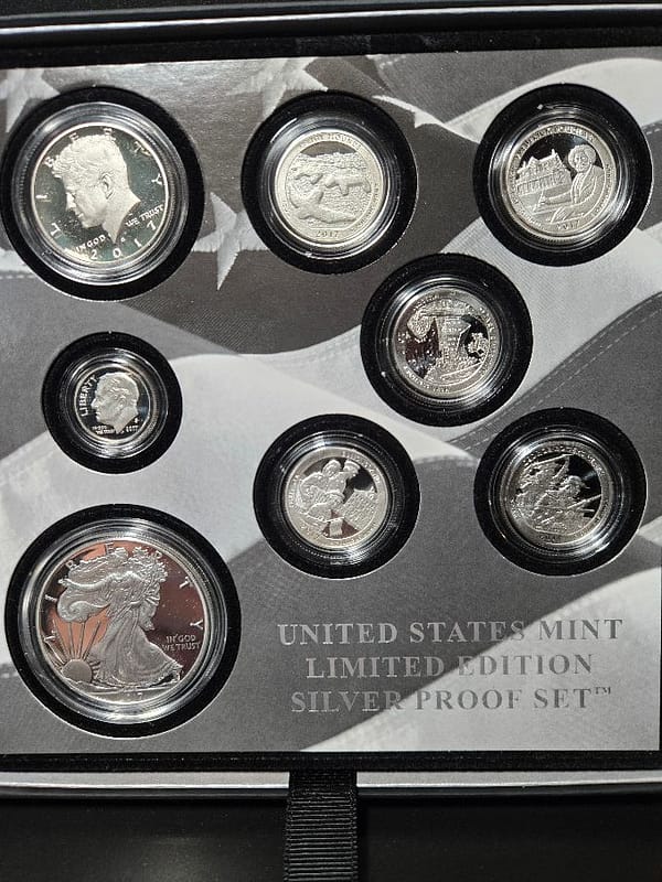 2017 United States Mint Limited Edition Silver Proof Set