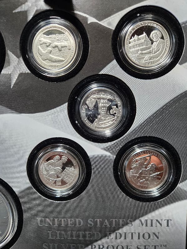 2017 United States Mint Limited Edition Silver Proof Set - Image 4