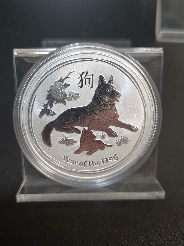 2018 Australia Year Of The Dog 1 oz Silver