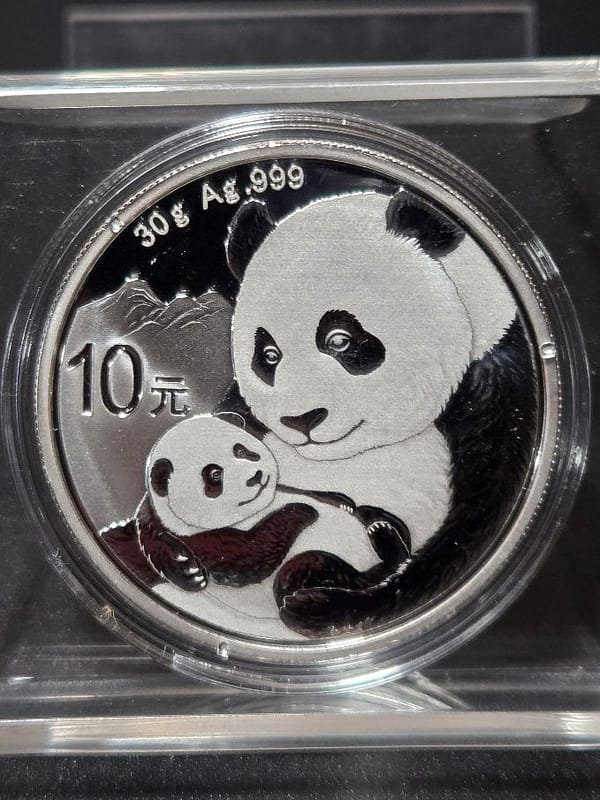 2019 China 30g Silver Panda BU