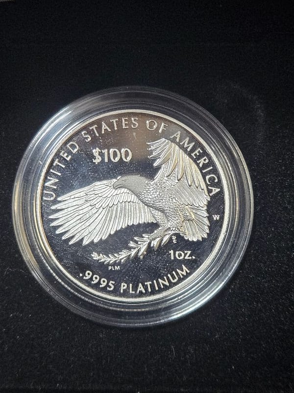 2020 Preamble To The Declaration Of Independence Platinum Proof Coin Pursuit Of Happiness - Image 4