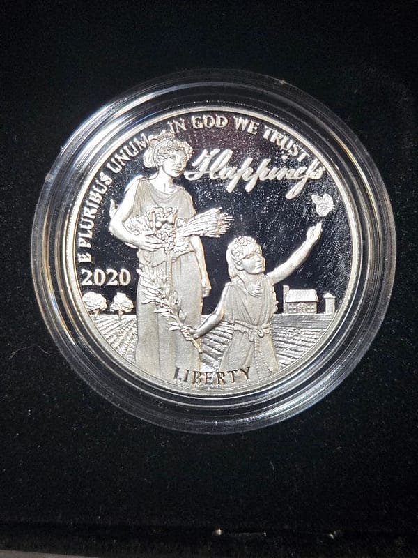 2020 Preamble To The Declaration Of Independence Platinum Proof Coin Pursuit Of Happiness - Image 2