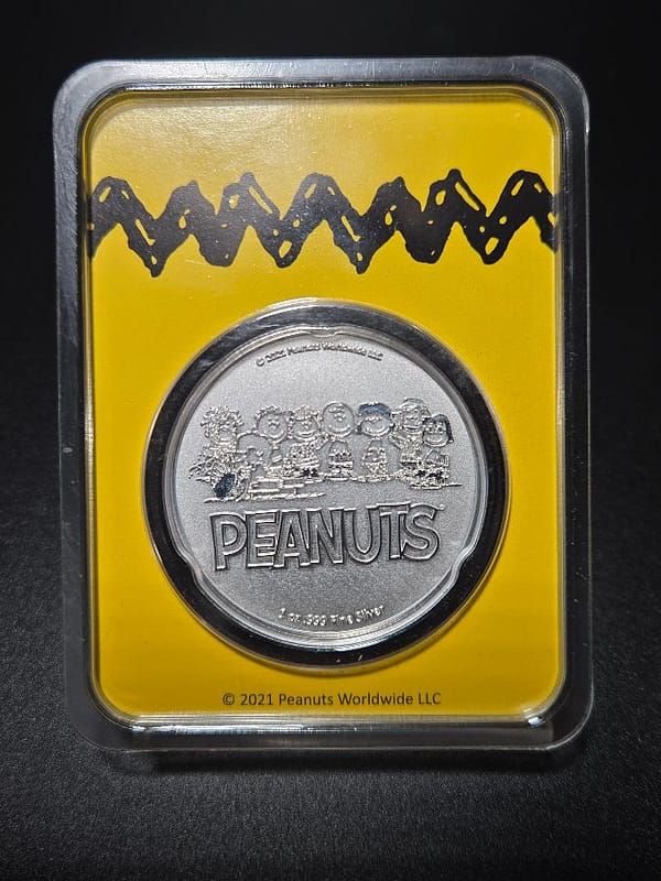 2021 Peanuts Colorized Woodstock 1 oz Silver - Image 5