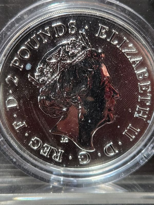 2022 Great Britain 1 oz Silver Rolling Stones BU - Image 5