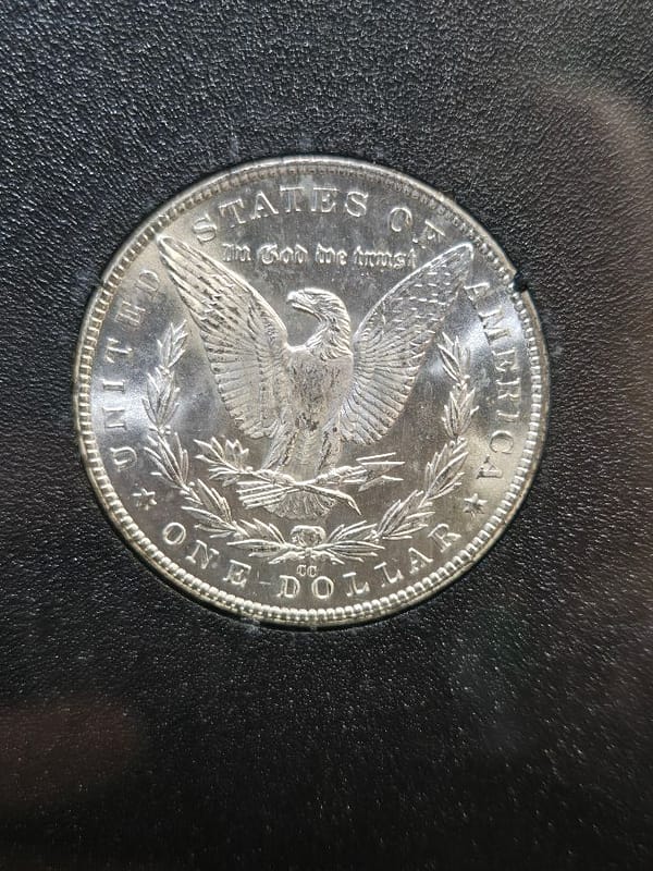 1882-CC Uncirculated Morgan Dollar - Image 5
