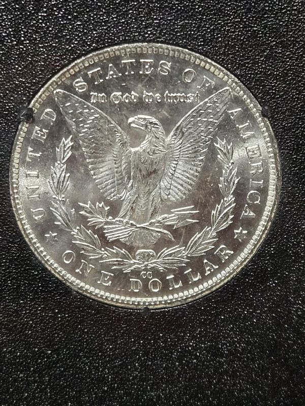 1883-CC Uncirculated Morgan Dollar - Image 4