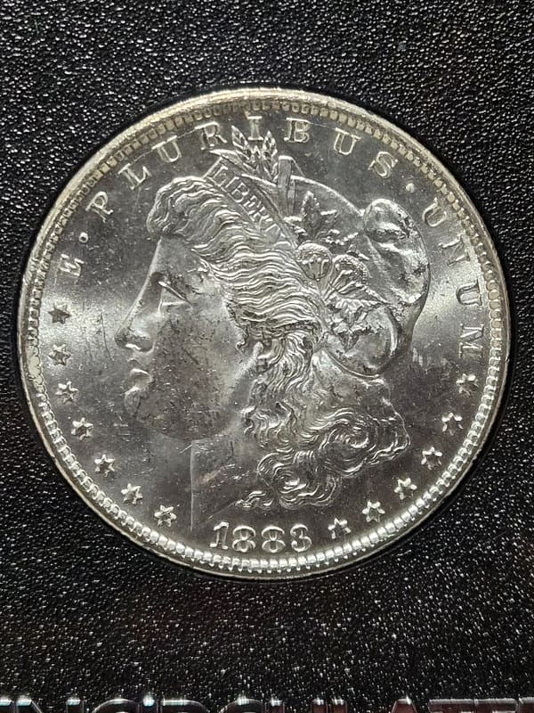 1883-CC Uncirculated Morgan Dollar - Image 6