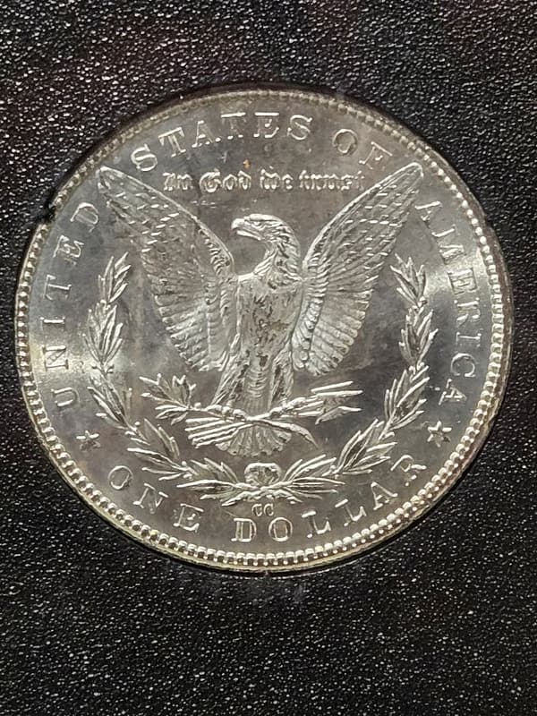 1884-CC Uncirculated Morgan Dollar - Image 3
