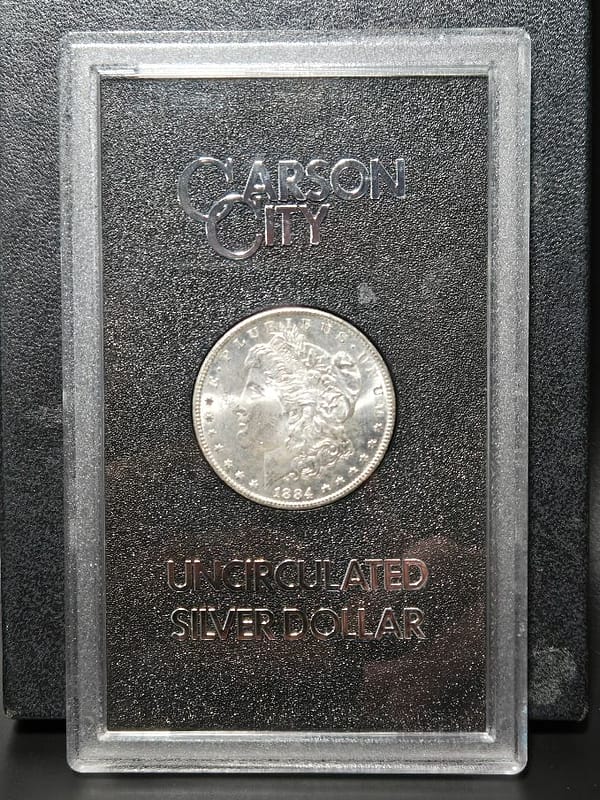 1884-CC Uncirculated Morgan Dollar - Image 5