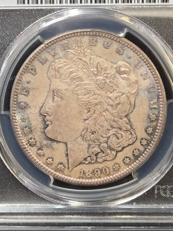 1890-CC PCGS MS65 Morgan Dollar - Image 2