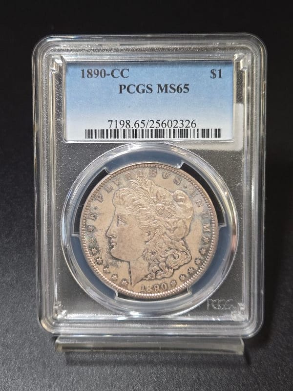 1890-CC PCGS MS65 Morgan Dollar