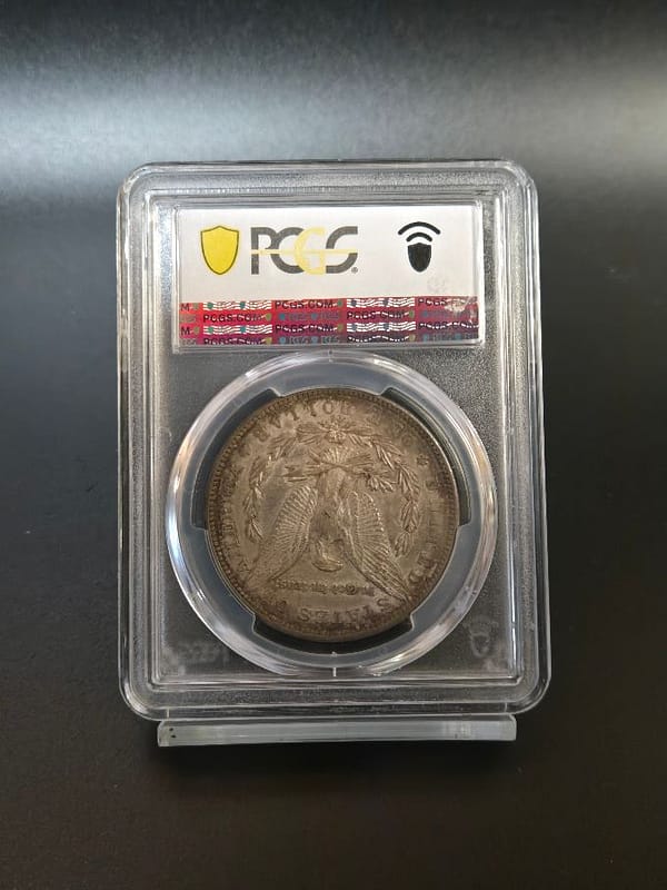 1891-CC PCGS AU50 Morgan Dollar - Image 4
