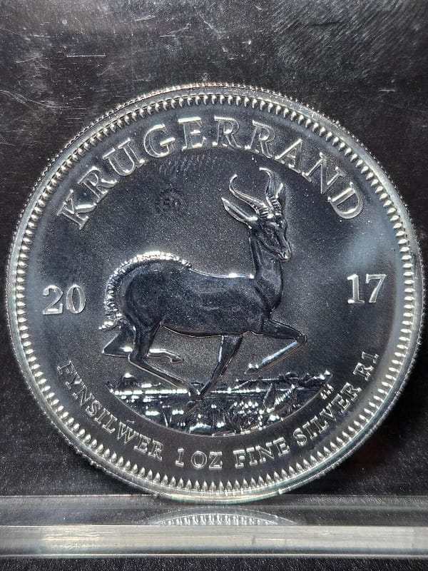 2017 South Africa 50th Silver Krugerrand - Image 3