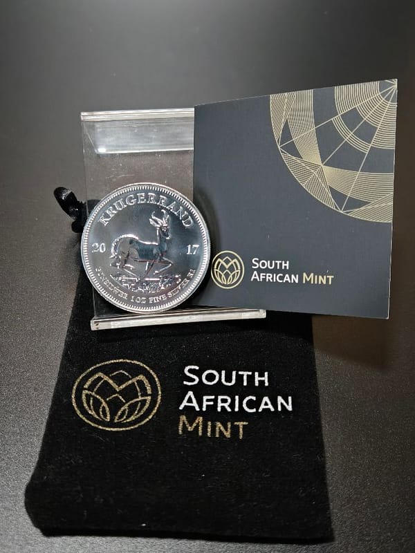 2017 South Africa 50th Silver Krugerrand - Image 5