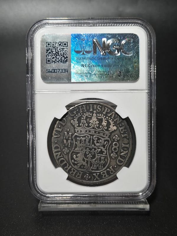 1759 8R Mexico VF NGC OBV Scratched - Image 5