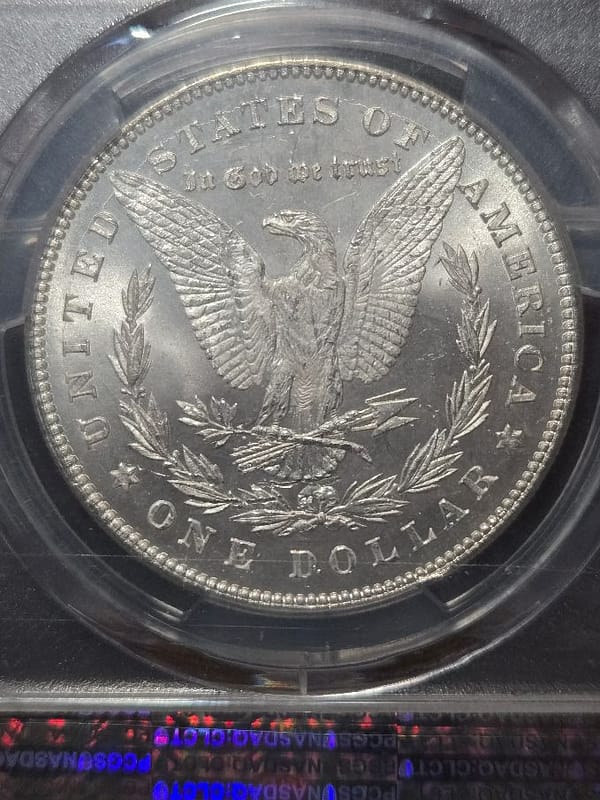 1878 7/8 TF PCGS MS64 Strong Morgan Dollar - Image 3