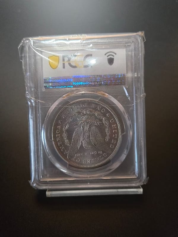 1878 7/8 TF PCGS MS64 Strong Morgan Dollar - Image 5