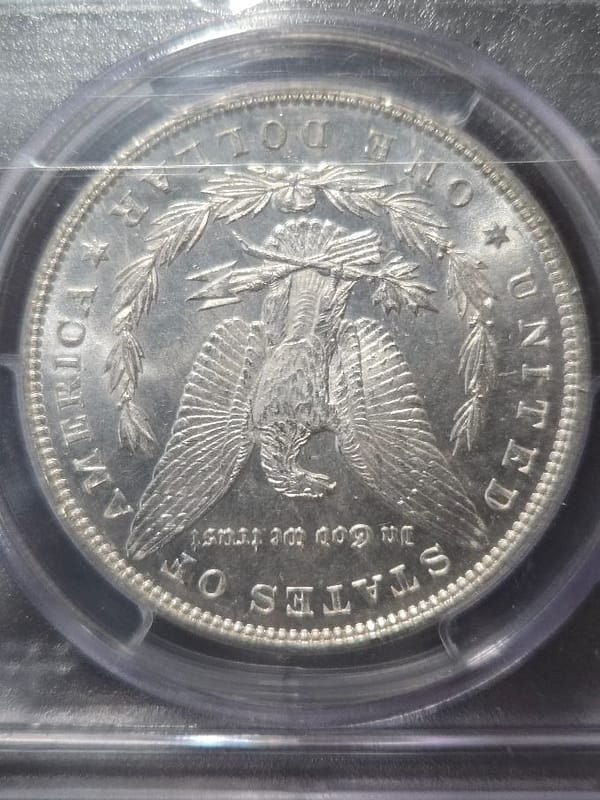 1891 PCGS MS64 Morgan Dollar - Image 4