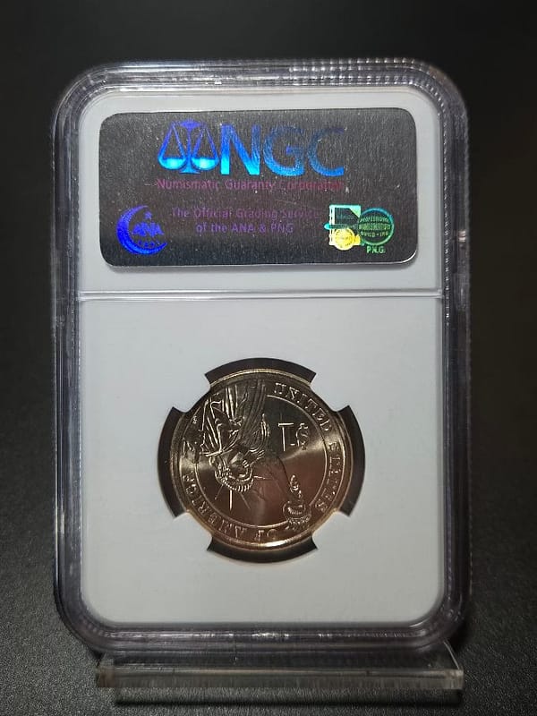 2007 $1 George Washington Mint Error Coin BU - Image 5