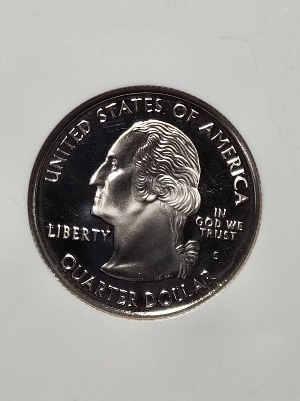 2007 S Clad 25C Wyoming PF 70 Ultra Cameo - Image 2