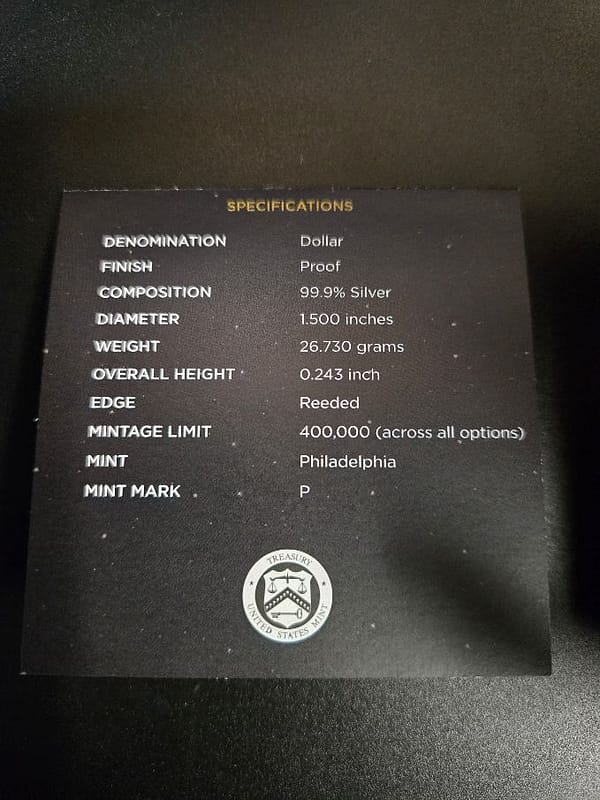 2019 Apollo 11 50th Anniversary Coin - Image 5
