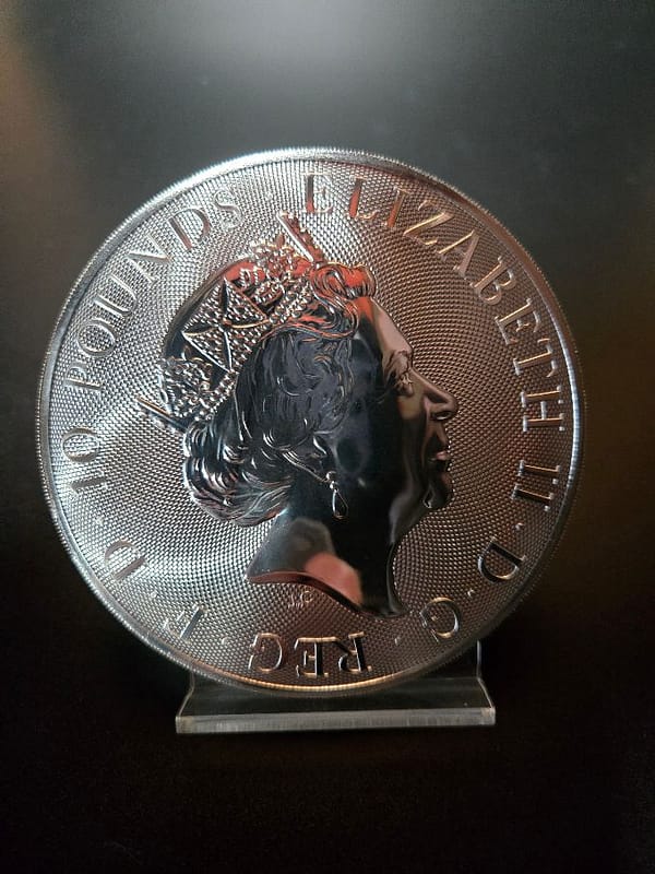 2020 GB 10 oz Silver Yale of Beaufort - Image 2