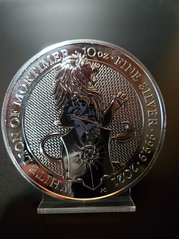2021 Queen’s Beasts White Lion 10 oz