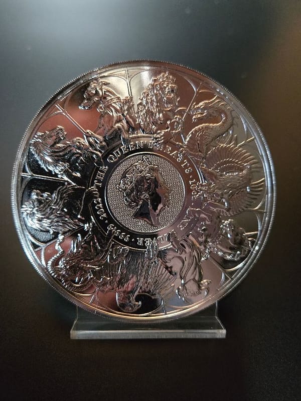 2022 GB 10 oz Silver Queen’s Beasts