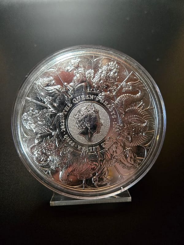 2022 GB 10 oz Silver Queen’s Beasts - Image 3