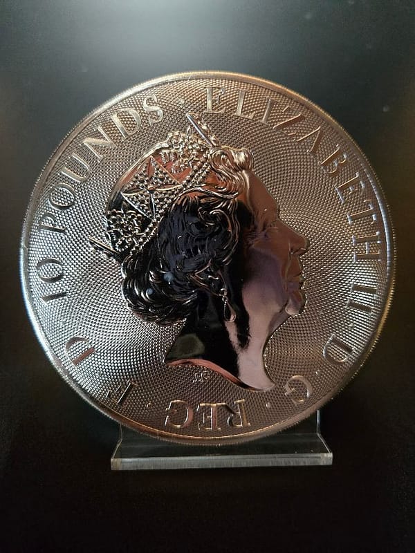 2022 GB 10 oz Silver Queen’s Beasts - Image 4