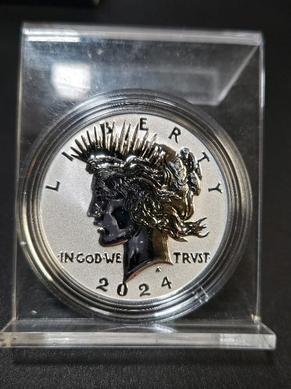 2024 Morgan & Peace Dollar Reverse Proof Set - Image 5