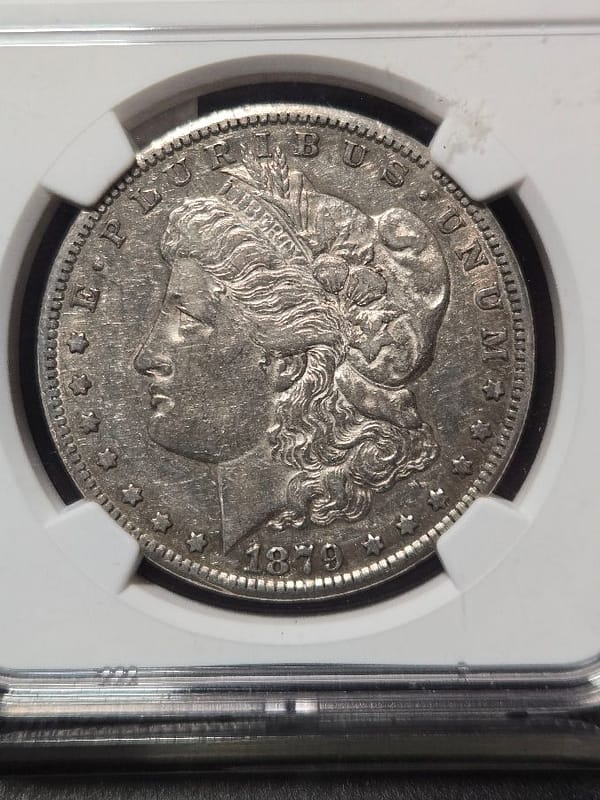 1879-CC Morgan VAM-3 Capped CC NGC XF40 - Image 3