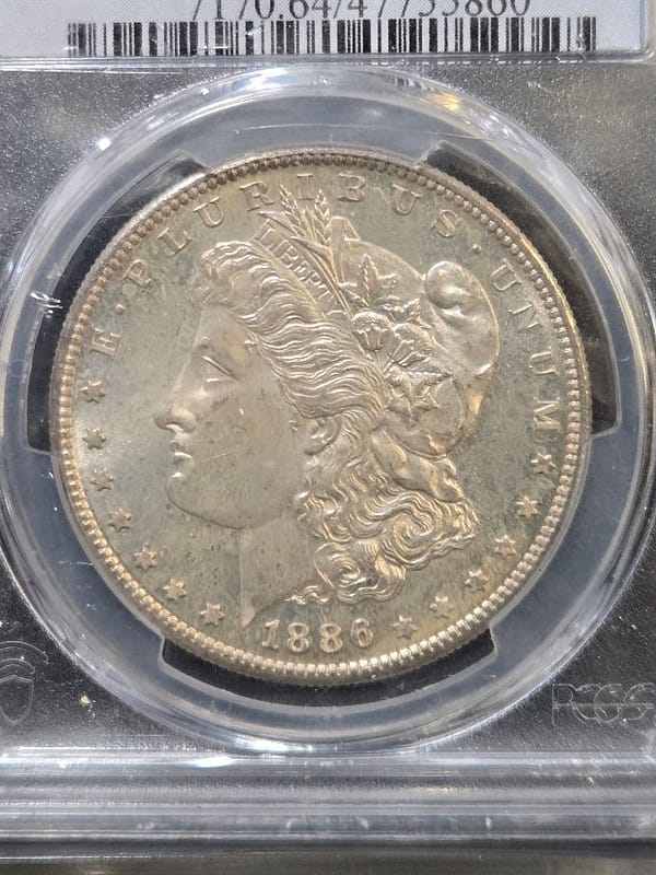 1886-S PCGS MS64 Morgan Dollar - Image 4