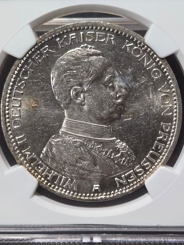 1913A Germany 5M Prussia MS 62 NGC - Image 2