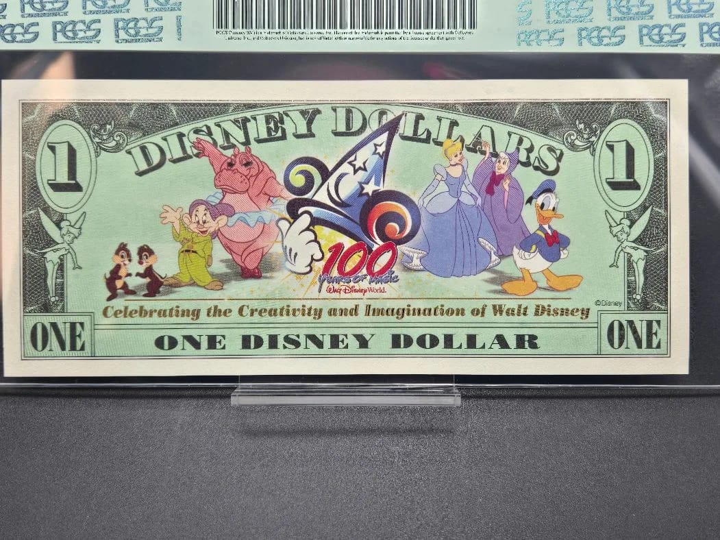 2002 $1 Steamboat Willie 1928 100 Years